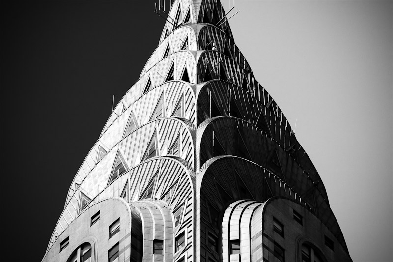 Image of the Top of the Chrysler Building