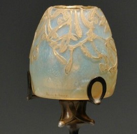 patinated glass globe